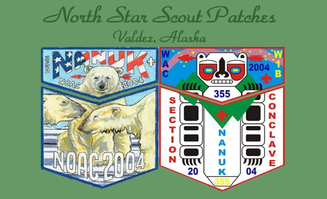 North Star Scout Patches