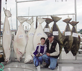 Larry & Dee after 3-day fishing trip